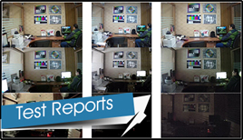 The test reports entrance of the Milesight image quality comparison.