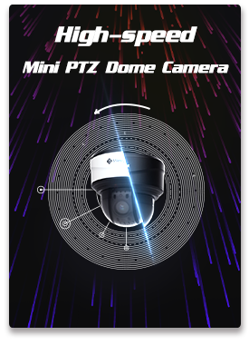 milesight mini ptz dome camera