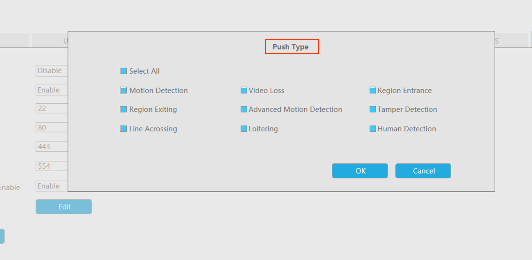 pop up function with M-Sight Pro