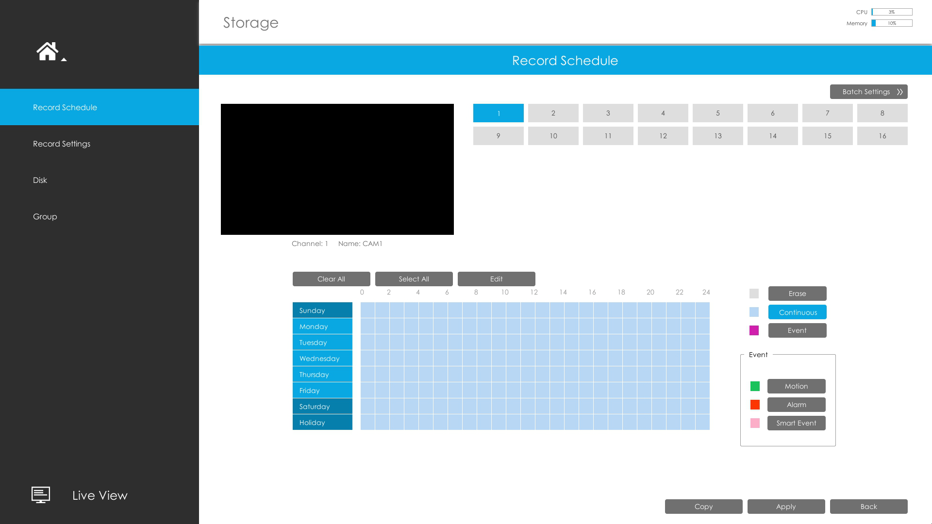 Continuous Record Settings