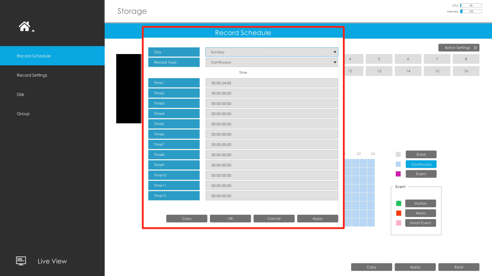 Continuous Record Settings